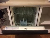 inside a dishwasher